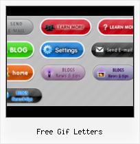 Free Code For Navigation Buttons free gif letters