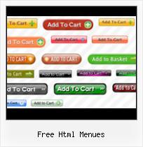Free Web Navigation Buttons Templates free html menues