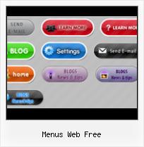 How Create Web Buttons menus web free