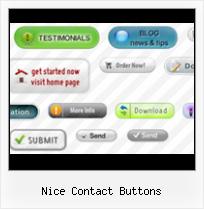 Free Web Web Menu nice contact buttons