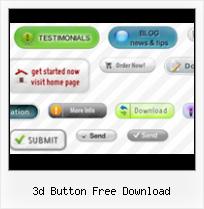 Sample Web Menu 3d button free download