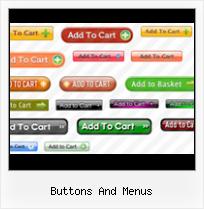 Downloadable Webpage Buttons buttons and menus