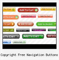 Free Website Buttons Go copyright free navigation buttons