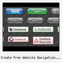 Free Large Menu Buttons create free website navigation buttons