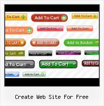 Free Web Button Menu S create web site for free