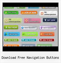 Html Creating Buttons Free download free navigation buttons