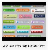 Web Page Rollover Menu download free web button maker