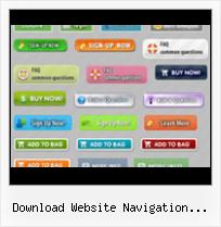 Web Page Buttons Navigation download website navigation buttons