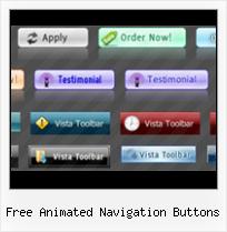 Menu Button Web Page free animated navigation buttons