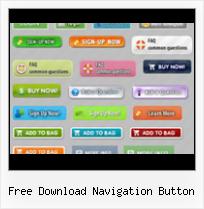 Free Web To Navigation Style free download navigation button