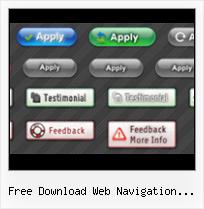 Make Web Menu Free free download web navigation button