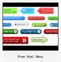 Free Gif Navigaton Buttons free html menu