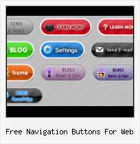 Free Website Buttons With Html free navigation buttons for web