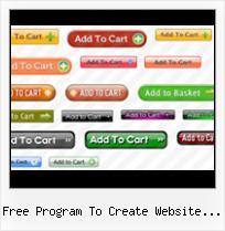 Free Website And Home Buttons free program to create website buttons