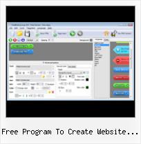 Free Rollover Menu Java free program to create website buttons