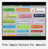 Make Mouseover Web Button free sample buttons for website