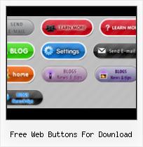 Navigation Web Buttons free web buttons for download