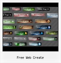 Html Code To Make Web Site Menu Buttons free web create