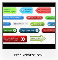 Menu Buttons On Webpage free website menu