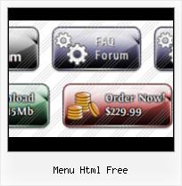 Free Bttons menu html free