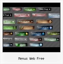 Button Free For Html menus web free