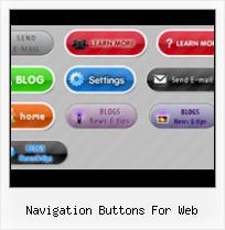Free Contact navigation buttons for web