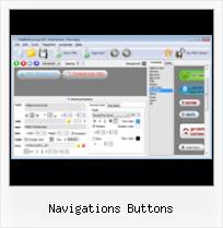 Website Display Buttons navigations buttons