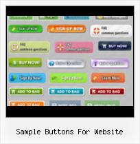 Be Great Button Template sample buttons for website