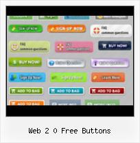 Free Home Page Menu web 2 0 free buttons