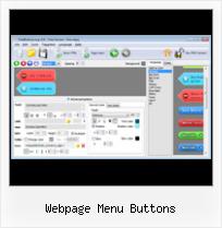 Web 2 0 3d Buttons webpage menu buttons