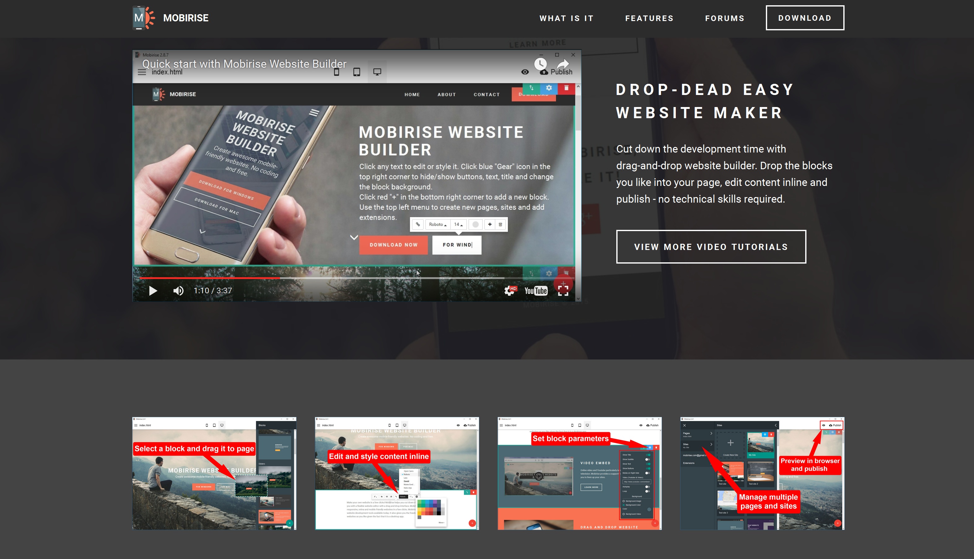 Easy Mobile Website Maker 