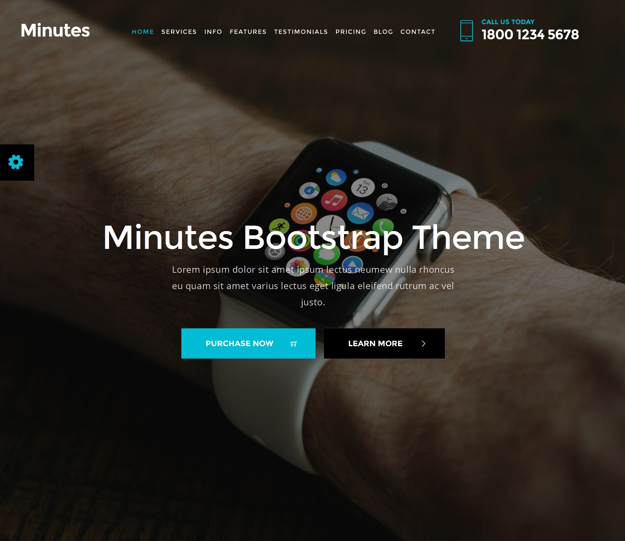 Free Bootstrap Basic Theme