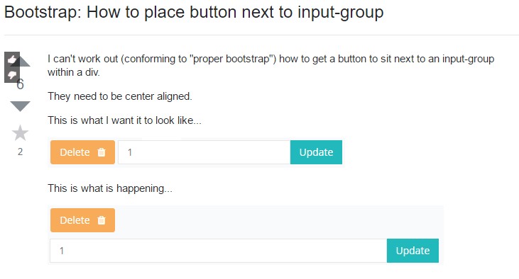 The best way to  apply button  unto input-group