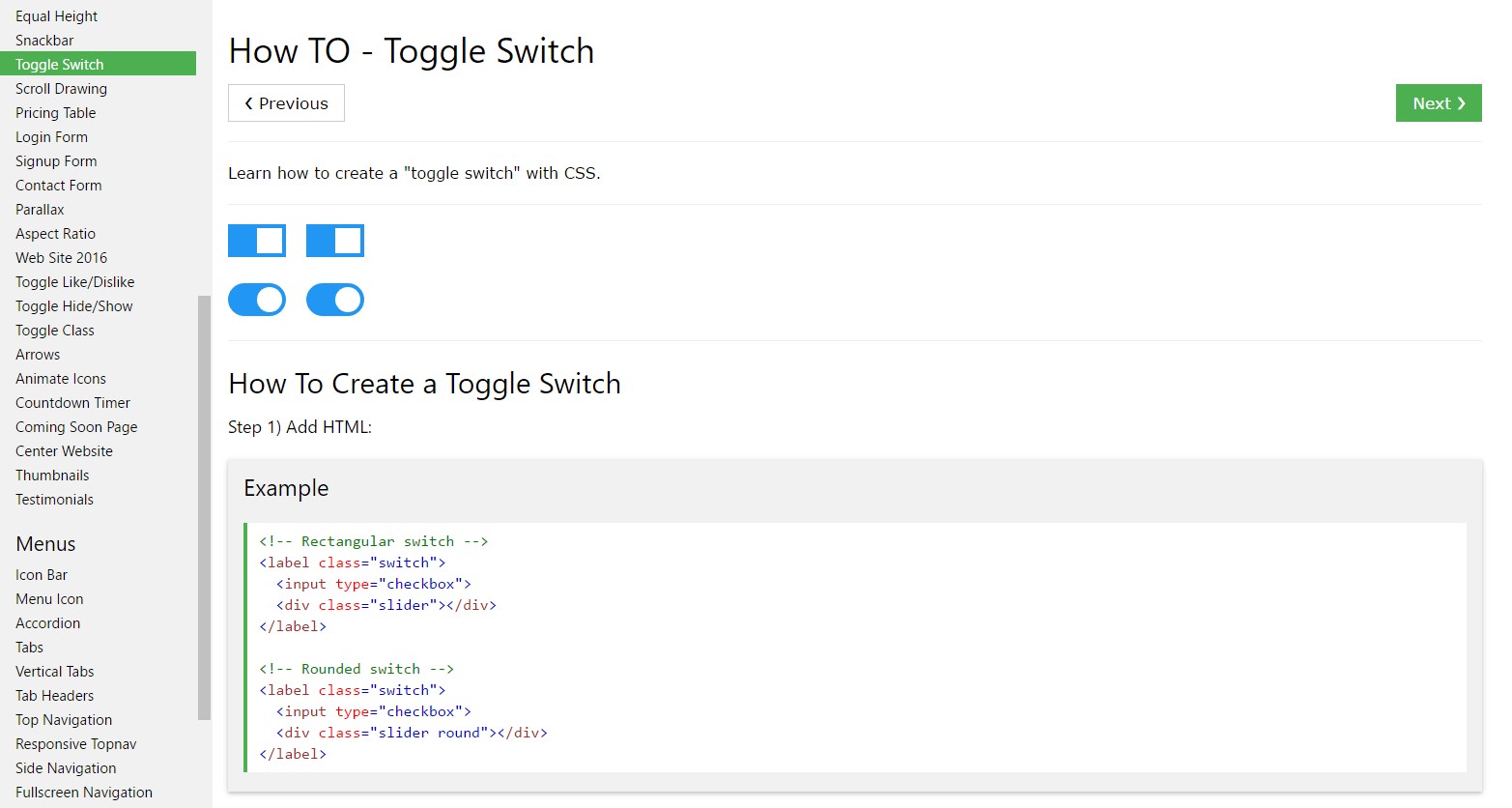  How you can  make Toggle Switch
