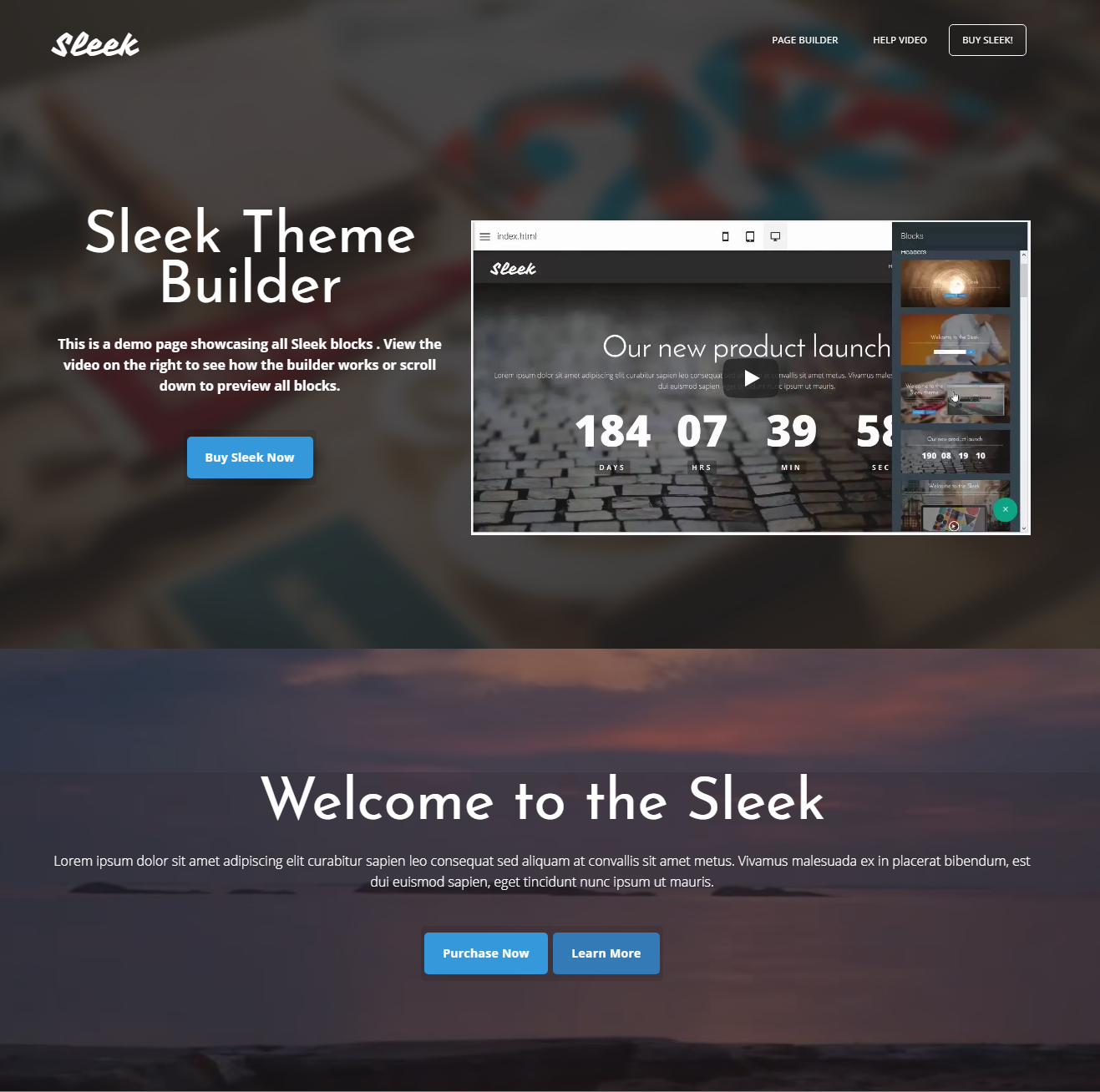 CSS3 Bootstrap Sleek Themes