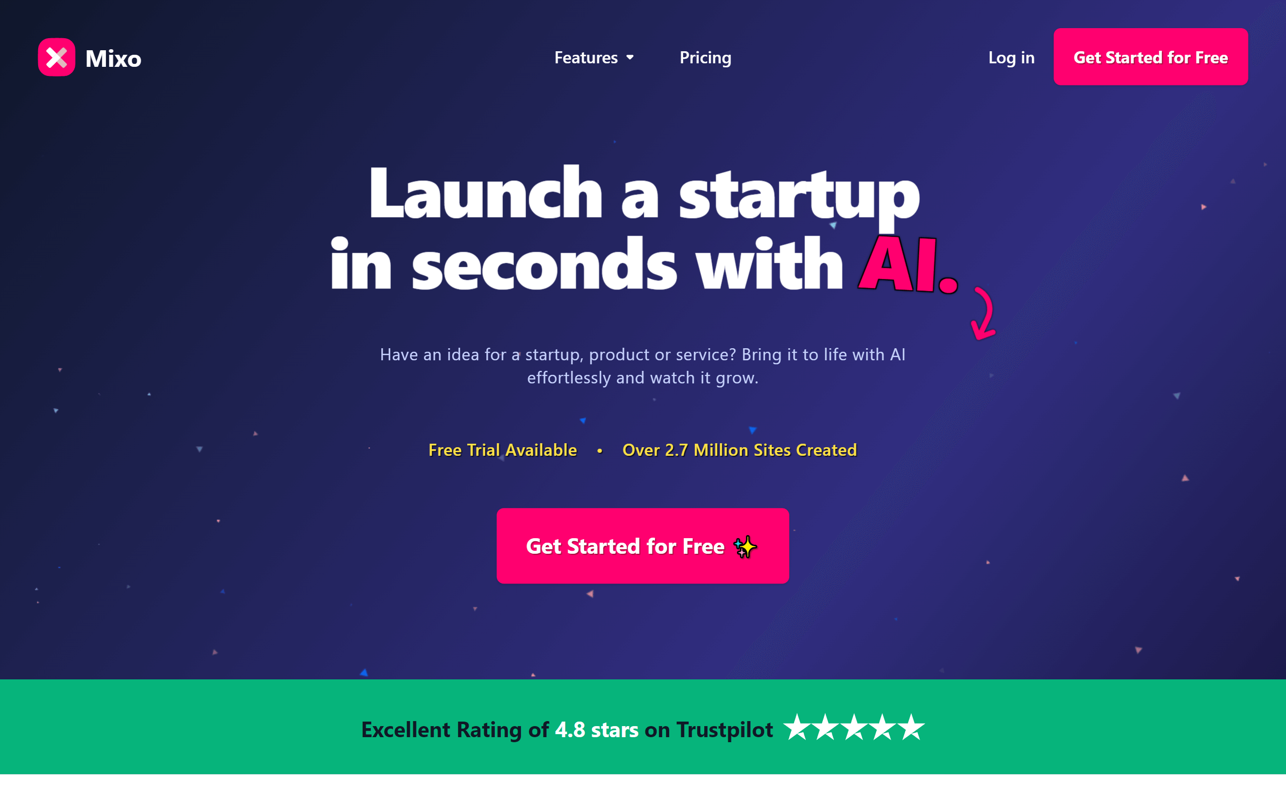 Mixo AI Website Builder